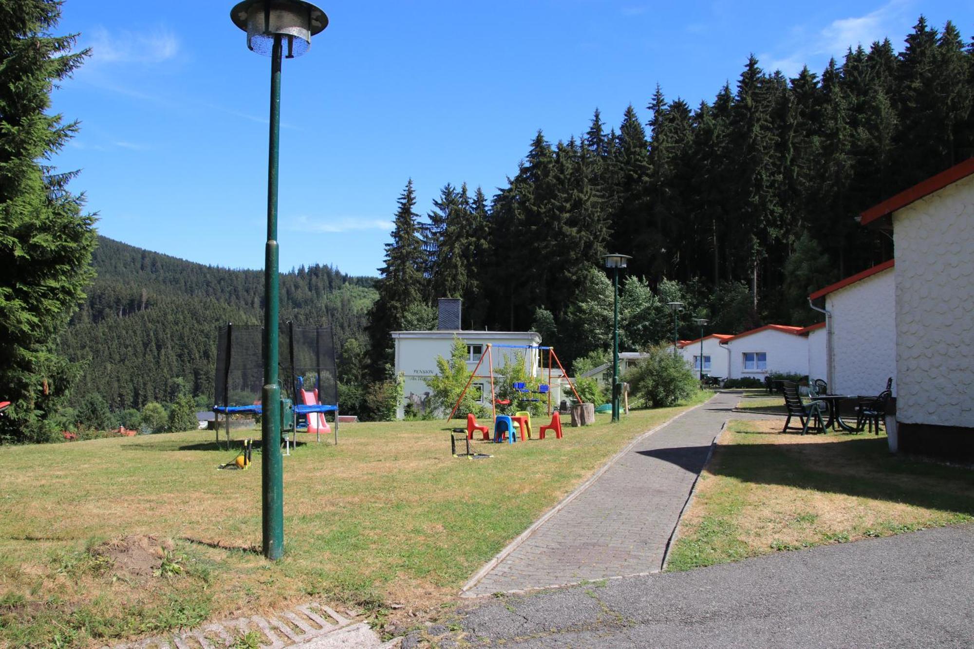 Pension Am Waldesrand Ilmenau Exterior foto
