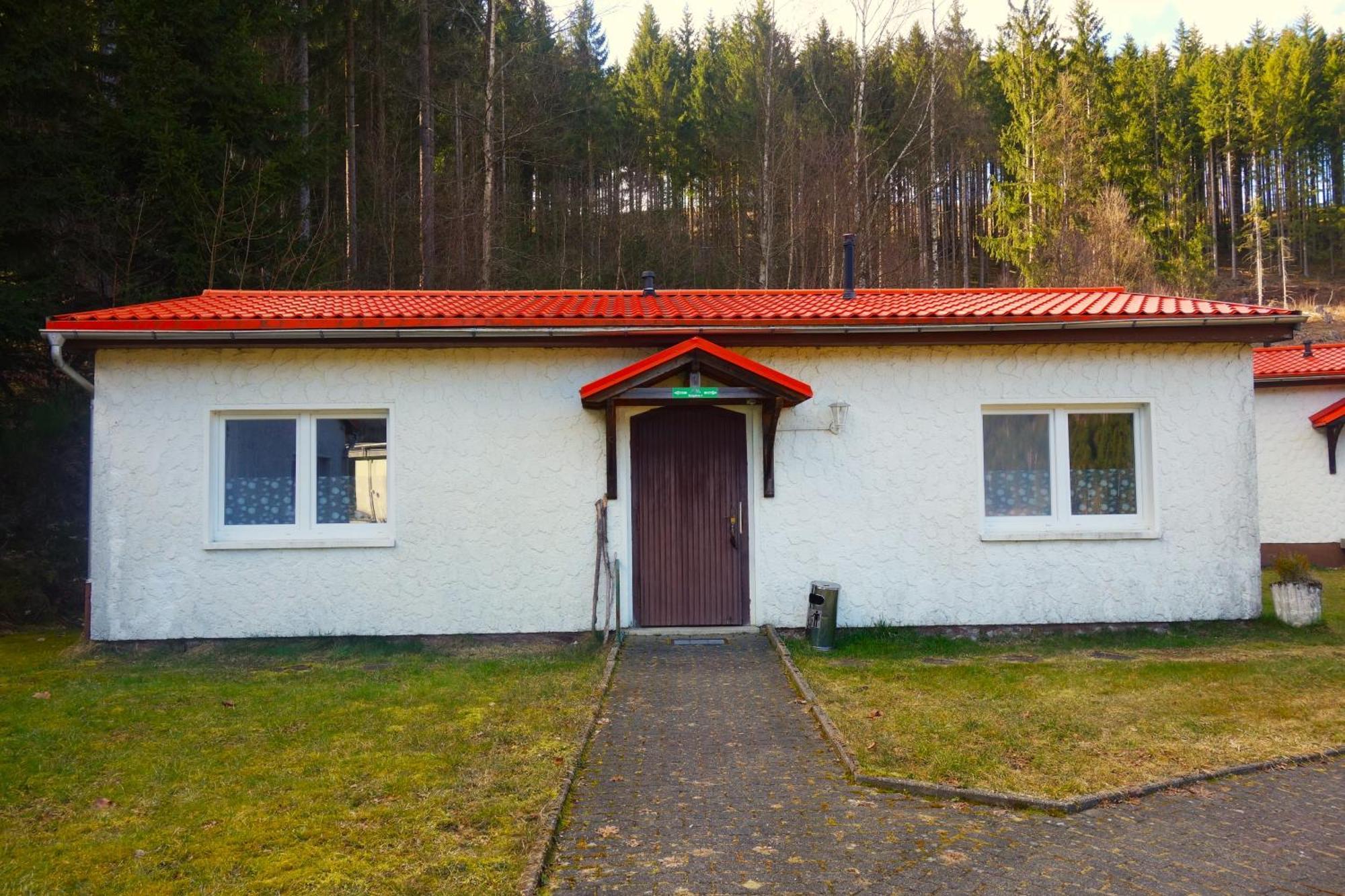 Pension Am Waldesrand Ilmenau Exterior foto